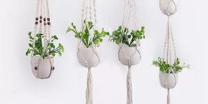 Handmade Beautiful Macram Hanging Planters