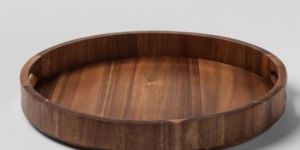 Wooden Round Tray