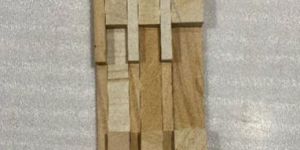 Teak up Down Wall Panel