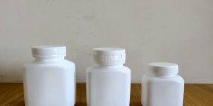 Square Tablet Container