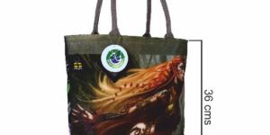 Canvas Tote Bag STB003- Wild Lady