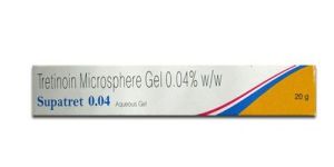 Supatret 0.04 % Gel