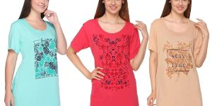 Ladies Round Neck T-Shirt