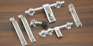 Polished Stainless Steel Door Kit