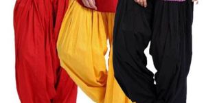 Ladies Patiala Plain and Print