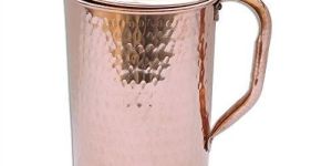 Hammered Steel Copper Jug