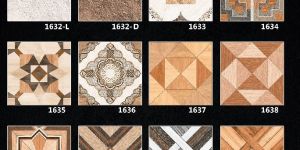 300x300 MM Plain Digital Vitrified Parking Tiles