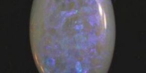 9.55 Carat Blue Fire Opal Stone