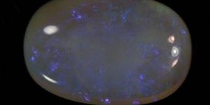 9.90 Carat Blue Fire Opal Stone