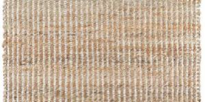 Jute Woven Gridwork Ivory Rugs