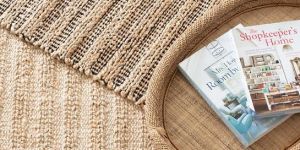 Jute Woven Simba Ivory Rugs