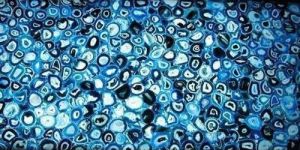 Blue Agate Stone Slab