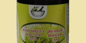 Wheat Grass and Giloy Stem Juice