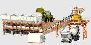 Inline Concrete Batching Plant