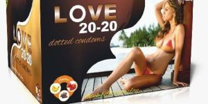 Love 20 Dotted Condoms