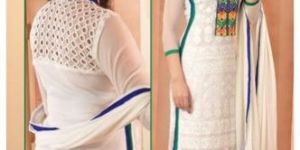 Designer Chanderi Suit