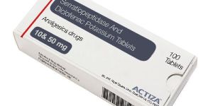Serratiopeptidase and Diclofenac Potassium Tablets