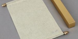 Scroll Wedding Invitation Card