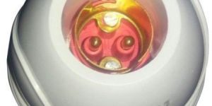 White Batten Bulb Holder