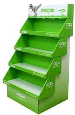 Cardboard Floor Display