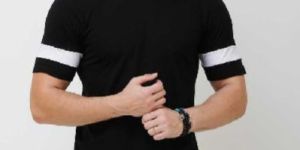 HALF SLEEVES DESIGNER T-SHIRT 4.6