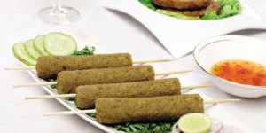 Soya Seekh Kabab