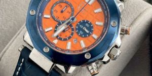 G C Spirit Chronograph Orange Dial Mens Watch