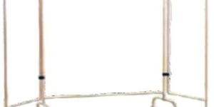 Three Fold Bedside Screen without Curtain Cloth