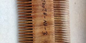 Tooth (3) Wooden Jessore Tooth Comb