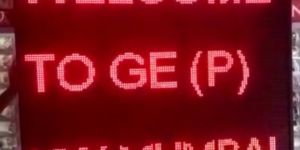 LED Moving Display Board