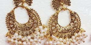 Brass Metal Jhumke Earring