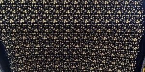 Gold Thread Embroidered Fabric