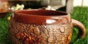 Round Ceramic Tea Mug