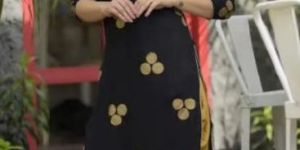 Printed Kurti with Dhoti