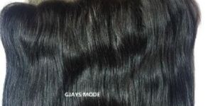 Transparent Lace Frontal and Closure with Matching Bundles Human Hair