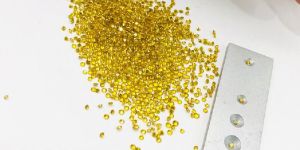 RVD ,diamond,round cut yellow colour excellent cut 0.9*1.10 MM & 1 CT