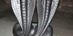 Narmada Stone Nag Nagin Devta Statue