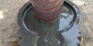 Polished Narmada Stone Shivling