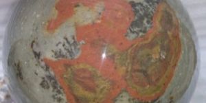 Round Narmada Shiva Lingam Stone