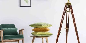 Nautical Spotlight Tripod Floor Lamp