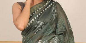 Maheshwari Silk Printed Saree