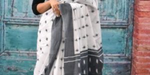 Screen Printed Saree