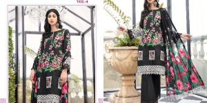 Shree Fabs Adan Libaas Unstitched Suit Material