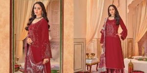Yesfab Mehvish Woolen Suit Material