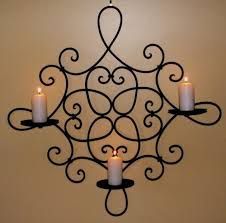 Wall Mounted Candle Holder