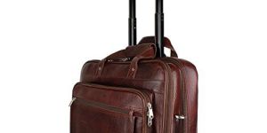 Leather Trolley Bag