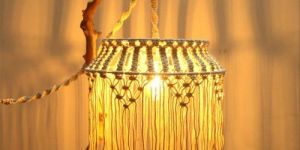 Macrame Lamp Shade