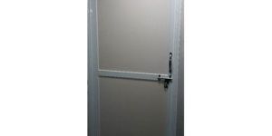 Aluminum Bathroom Door