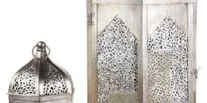 Silver Moroccan Lantern