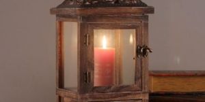 Vintage Wooden Lantern